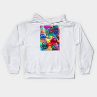 bubble cities Kids Hoodie